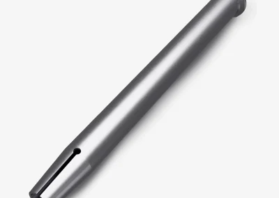 Minova Friction Rock Bolt full-length view showing the split tube design for rotary percussion installation in mining