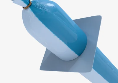 Minova Lokset polyester resin capsule used for rock bolt installation in mining and tunnelling