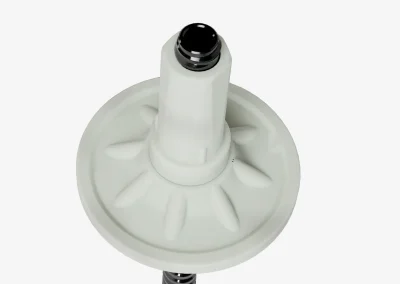 Minova GFRP hollow injection bolt system showing compatible plates, nuts and accessories for full ground support installation