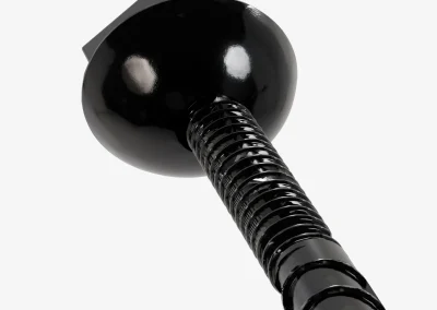 Close-up of a Minova Tension Rebar Bolt showing the rolled thread profile for reliable tensioning