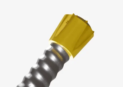 Minova UniPass Dynamic Bolt complete bolt assembly for dynamic ground support in seismic underground environments