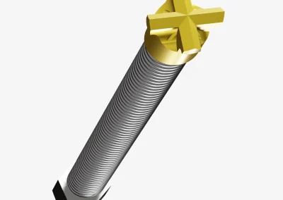 Minova SDA T76 Self Drilling Anchor for infrastructure applications including slope stabilisation, retaining walls and micropile foundations