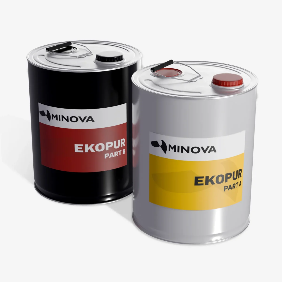 Alt: Minova EkoPur two-component polyurethane resin range for rock consolidation, water sealing and gas sealing in mining
