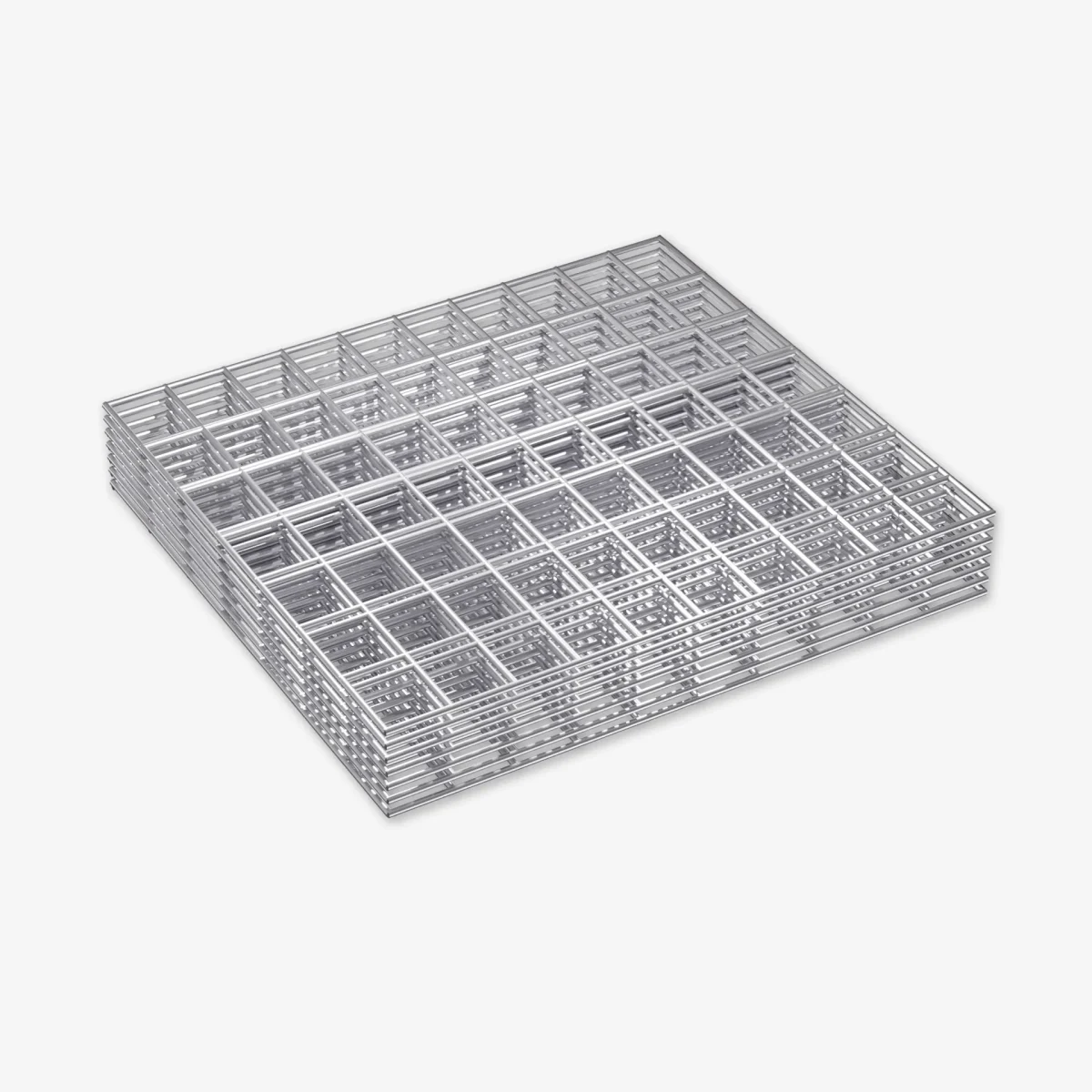 Minova mining mesh range showing stacked rolls of welded steel mesh, GFRP mesh and geosynthetic mesh for surface support