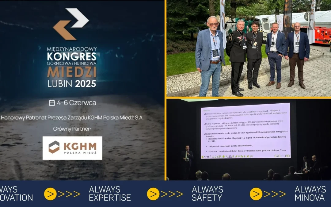 Innovation in Ground Support: Minova at the International Copper Ore Mining Congress
