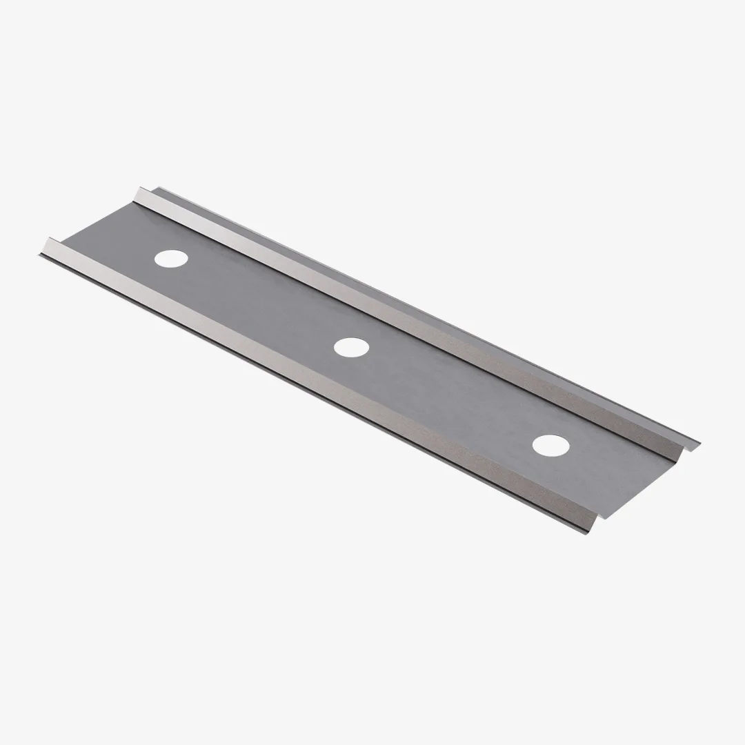 Minova W-Strap type SPs variant showing the formed steel profile with hole pattern for anchor compatibility