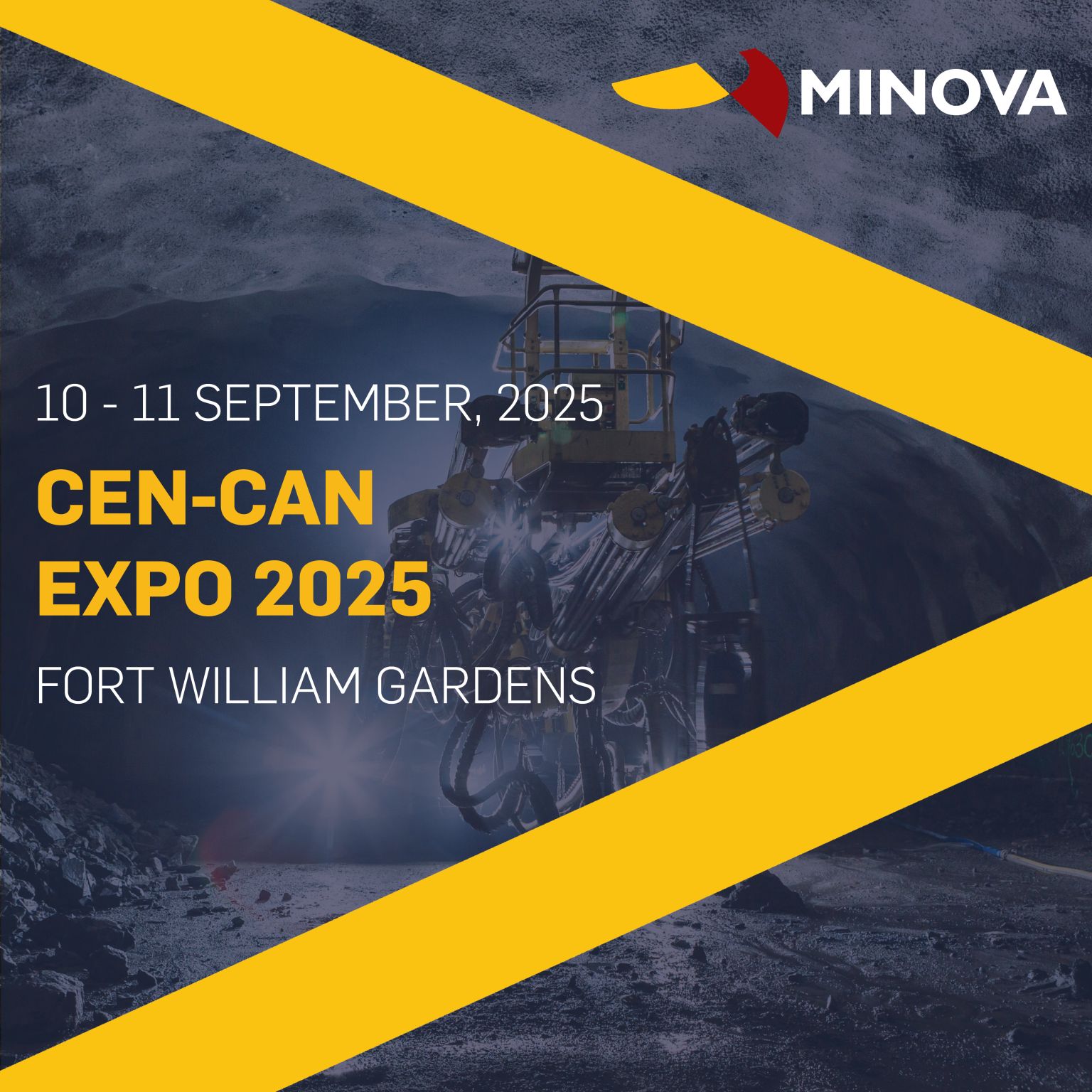 Minova Canada is exhibiting at CEN CAN Expo 2025 Minova Canada is exhibiting at CEN CAN Expo 2025