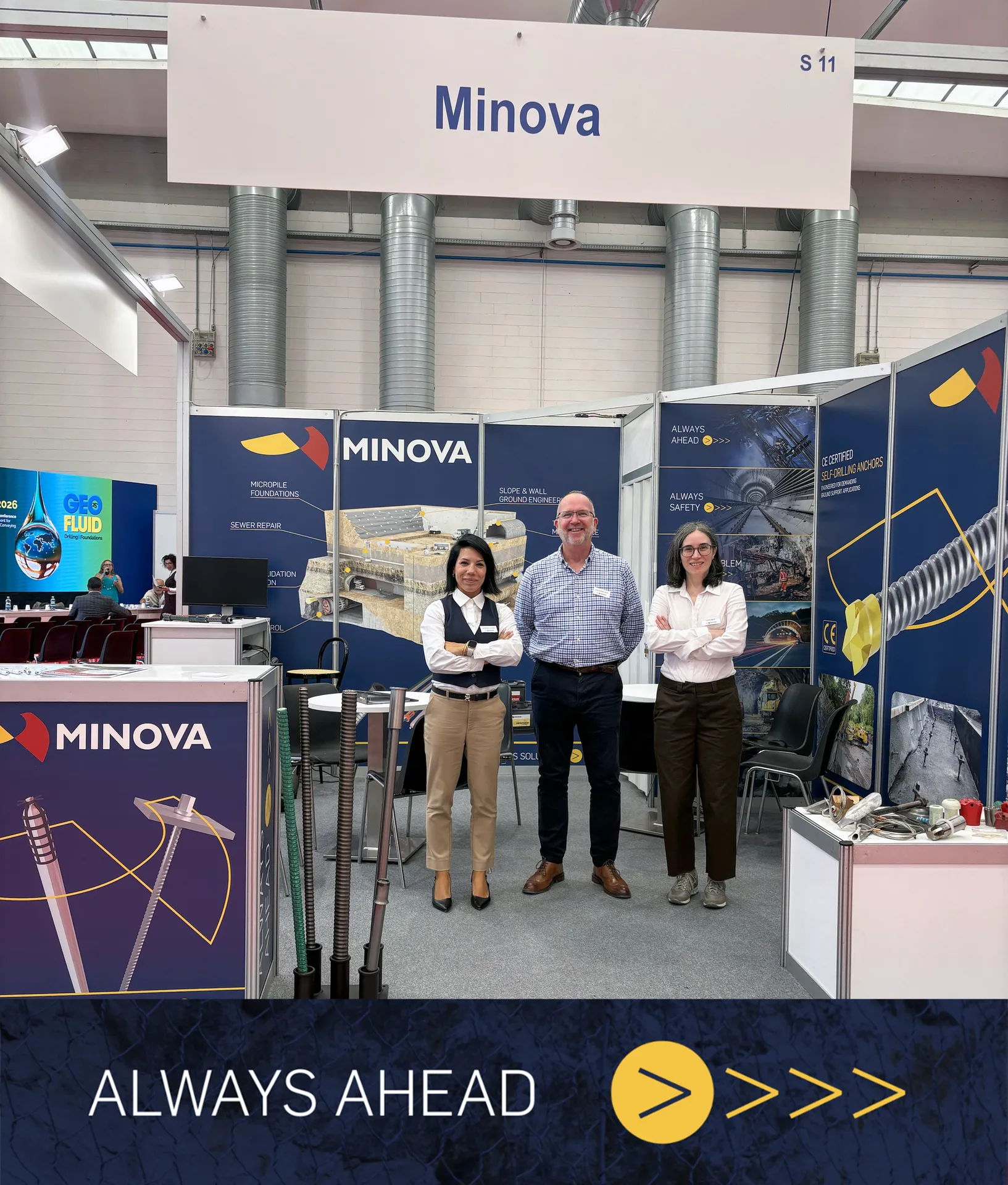 Minova is at Geofluid 2026 in Piacenza Minova is at Geofluid 2026 in Piacenza