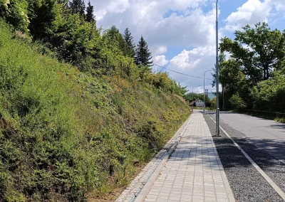 Lubno sidewalk – Czech Republic