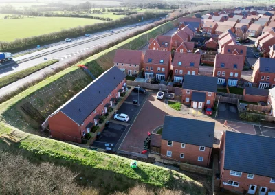 Thrapston Noise Attenuation Bund, Northamptonshire – UK
