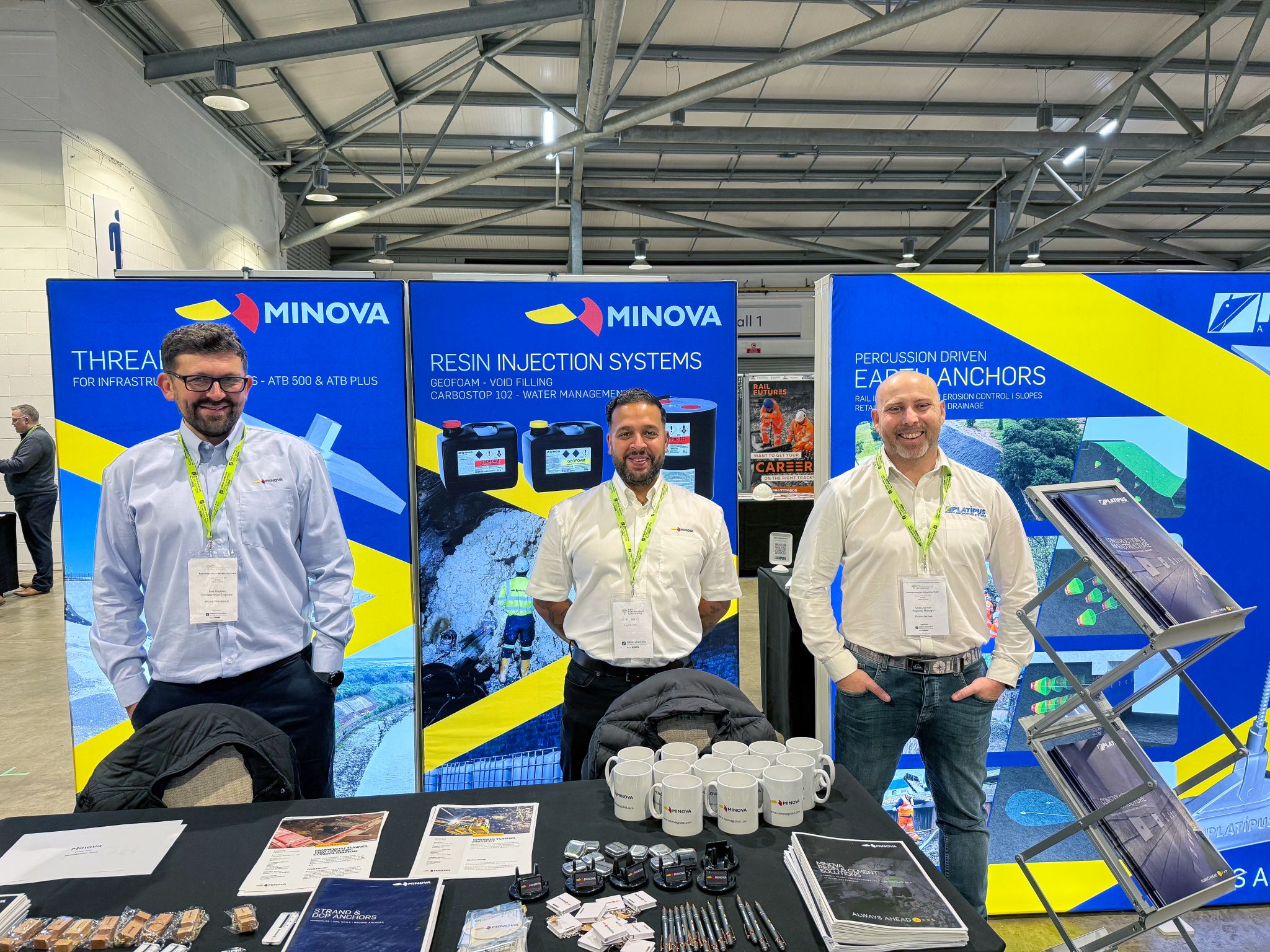 Minova and PLATIPUS are at Harrogate RIN Events