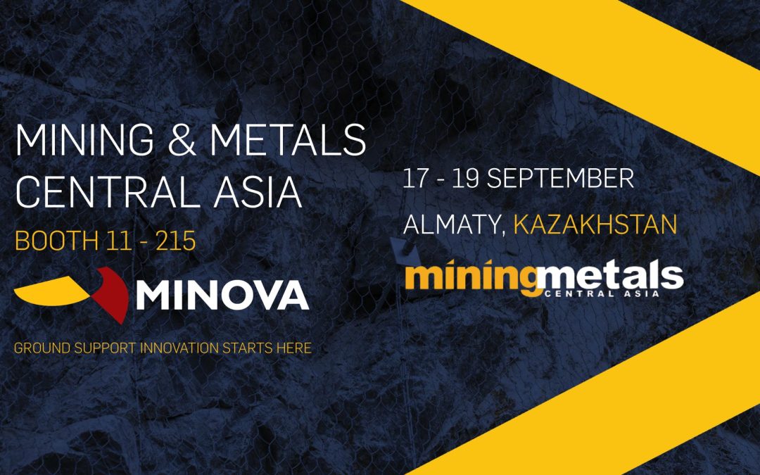 Minova is exhibiting at Mining & Metals Central Asia 2025