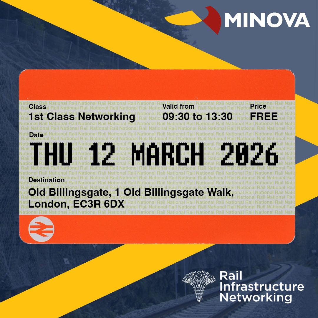 Rail Infrastructure Networking 2026 London