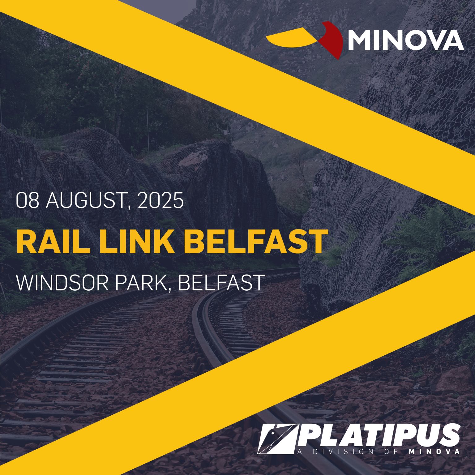 We are at Rail Link Belfast