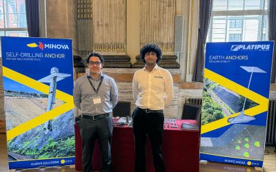 Minova and Platipus are at the 23rd British Geotechnical Association Conference