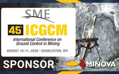 Minova is sponsoring the 45th International Conference on Ground Control in Mining in Charleston, West Virginia