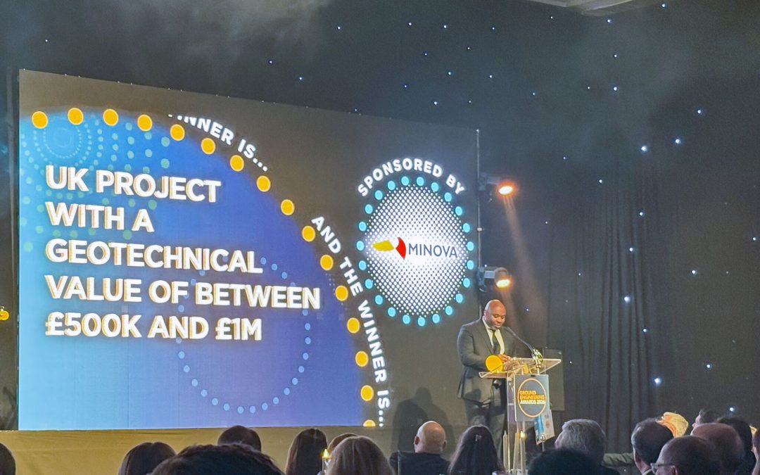 Minova attended Ground Engineering Awards 2026