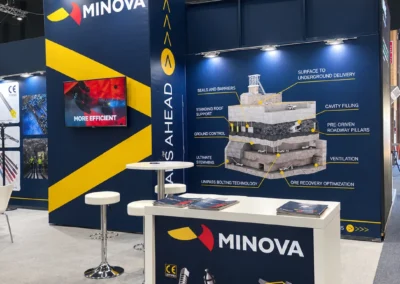 2 MINOVA Trade Show Booth Exhibition