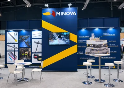 3 Minova Mining Solutions Exhibition Stand